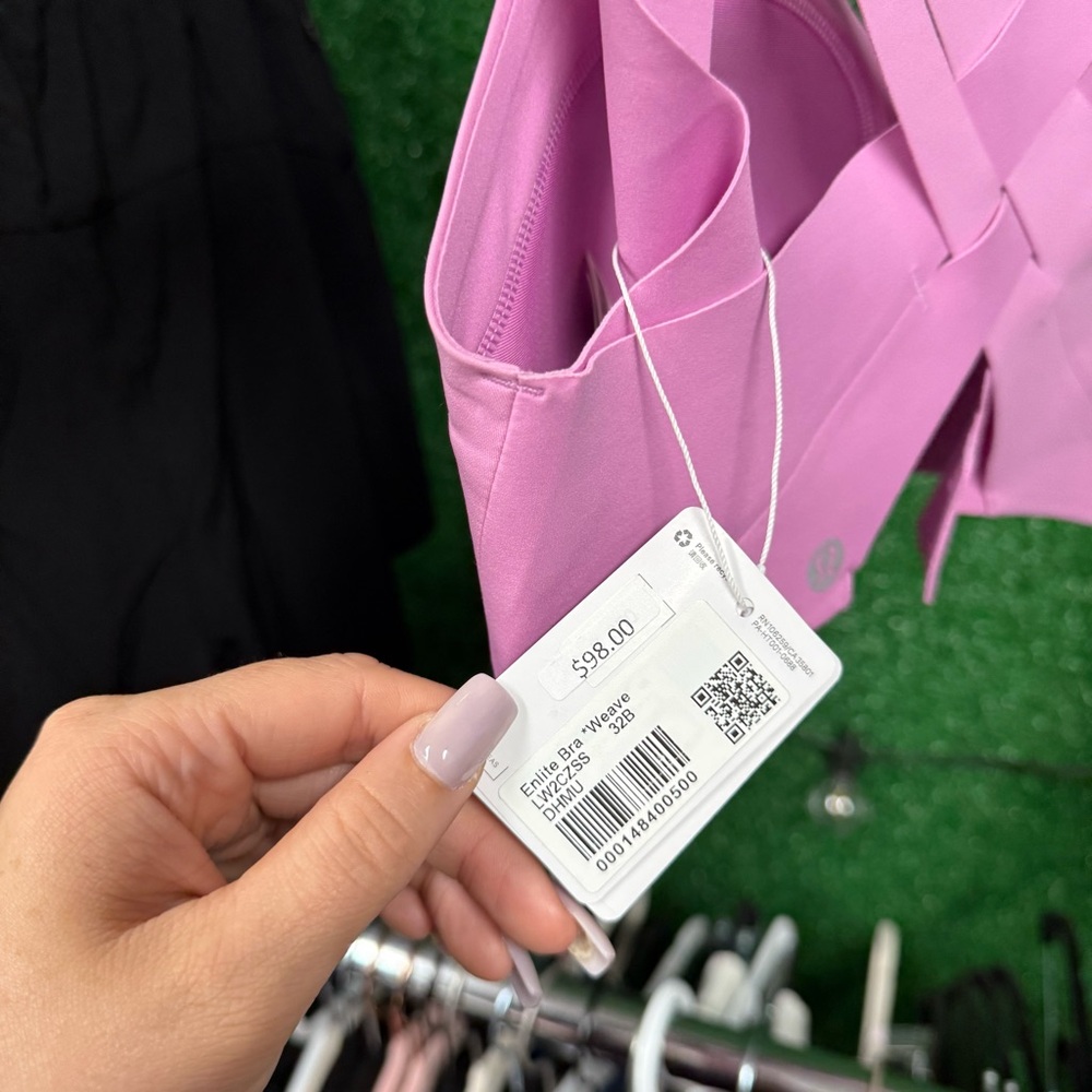 Lululemon Athletica enlite Pink Cross-Back Bra - Picture 4 of 4